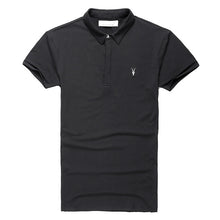 Load image into Gallery viewer, AS Men Polo Shirt Classic Summer Style Short Sleeve Polo Homme Casual Mens Solid Polo Shirt Brands Logo Cotton Top quality--109--