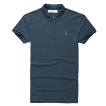 Load image into Gallery viewer, AS Men Polo Shirt Classic Summer Style Short Sleeve Polo Homme Casual Mens Solid Polo Shirt Brands Logo Cotton Top quality--109--