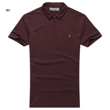 Load image into Gallery viewer, AS Men Polo Shirt Classic Summer Style Short Sleeve Polo Homme Casual Mens Solid Polo Shirt Brands Logo Cotton Top quality--109--
