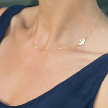 Load image into Gallery viewer, Free shipping! New fashion holiday Seaside resort beach jewelry crystal triangle water drop U shape Star moon chains necklace--163--