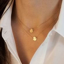 Load image into Gallery viewer, Free shipping! New fashion holiday Seaside resort beach jewelry crystal triangle water drop U shape Star moon chains necklace--163--