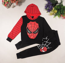 Load image into Gallery viewer, New Baby Boys Spring Autumn Spiderman Sports suit 2 pieces set Tracksuits Kids Clothing sets 100-140cm Casual clothes Coat+Pant--142--