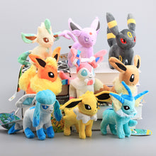 Load image into Gallery viewer, 9 Style 8" 20 cm  Plush Toys Standing Sylveon Umbreon Eevee Espeon Vaporeon Flareon Stuffed Animal Soft Dolls Kids Gift--45-