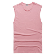 Load image into Gallery viewer, Summer Fitness Men Tank Top sleeveless vest men cotton tank top t-shirt men Singlet Mens Bodybuilding casual Brand Clothing--118--