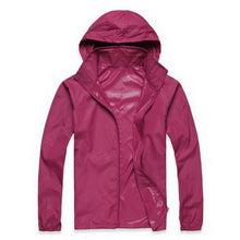 Load image into Gallery viewer, Men Women 2017 camping Clothing  Quick Dry Hiking Jacket Waterproof Sun &amp; UV Protection Coat Outdoor Sport Skin Jackets---72---