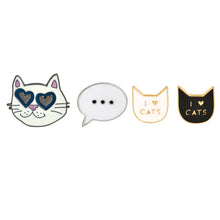Load image into Gallery viewer, Miss Zoe 2~8pcs/set Cat Dog Hippo Kitten Puppy Totoro Brooch Button Pins Denim Jacket Pin Badge Animal Jewelry Gift for Kids--172--