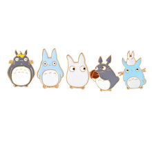 Load image into Gallery viewer, Miss Zoe 2~8pcs/set Cat Dog Hippo Kitten Puppy Totoro Brooch Button Pins Denim Jacket Pin Badge Animal Jewelry Gift for Kids--172--