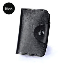 Load image into Gallery viewer, SMILEY SUNSHINE Genuine Leather Unisex Business Card Holder Wallet Bank Credit Card Case ID Holders Women cardholder porte carte -6-