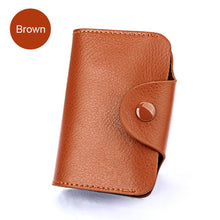 Load image into Gallery viewer, SMILEY SUNSHINE Genuine Leather Unisex Business Card Holder Wallet Bank Credit Card Case ID Holders Women cardholder porte carte -6-