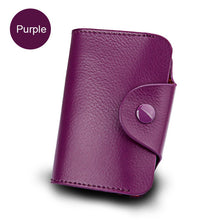 Load image into Gallery viewer, SMILEY SUNSHINE Genuine Leather Unisex Business Card Holder Wallet Bank Credit Card Case ID Holders Women cardholder porte carte -6-