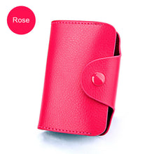 Load image into Gallery viewer, SMILEY SUNSHINE Genuine Leather Unisex Business Card Holder Wallet Bank Credit Card Case ID Holders Women cardholder porte carte -6-