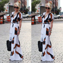 Load image into Gallery viewer, Dropshipping Women's Summer Boho Casual Long Maxi Evening Party Beach Dress Sundress--89--