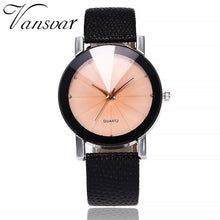 Load image into Gallery viewer, Vansvar Women Watch Luxury Brand Casual Simple Quartz Clock For Women Leather Strap Wrist Watch Reloj Mujer Drop Shipping --194--