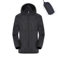 Load image into Gallery viewer, Men Women Quick Dry Hiking Jacket Waterproof Sun&amp;UV Protection Coats Outdoor Sport Skin Jackets Summer autumn Rain Thin Jackets---73---