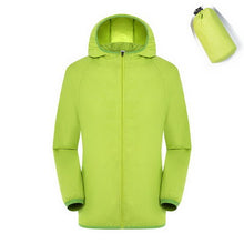Load image into Gallery viewer, Men Women Quick Dry Hiking Jacket Waterproof Sun&amp;UV Protection Coats Outdoor Sport Skin Jackets Summer autumn Rain Thin Jackets---73---