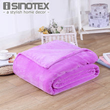 Load image into Gallery viewer, Home Textile Solid Air/Sofa/Bedding Throws Flannel Blanket Winter Warm Soft Bedsheet 100*140cm 150/180*200cm 200*230c-34-