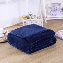 Load image into Gallery viewer, Home Textile Solid Air/Sofa/Bedding Throws Flannel Blanket Winter Warm Soft Bedsheet 100*140cm 150/180*200cm 200*230c-34-