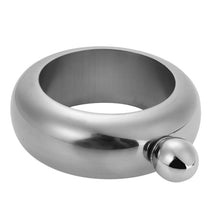 Load image into Gallery viewer, 3.5oz Bangle Bracelet Hip Flask Stainless Steel Funnel Bangle Bracelet Wine Bottle Portable Whiskey Drinkware Alcohol Pot-39-