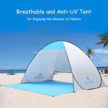 Load image into Gallery viewer, KEUMER Automatic Camping Tent Ship From RU Beach Tent 2 Persons Tent Instant Pop Up Open Anti UV Awning Tents Outdoor Sunshelter---67---