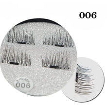 Load image into Gallery viewer, Shozy 4 Pcs/Pair Convenient Magnetic Eyelashes Eye Beauty Makeup Accessories Soft Hair Thick False Eyelashes Fake lashes-ECT010-29-