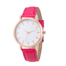 Load image into Gallery viewer, Hot Sale Saat Clock Watches Women brand Fashion dress ladies Watches Leather Stainless women Steel Analog Luxury Wrist Watch --195--