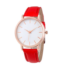 Load image into Gallery viewer, Hot Sale Saat Clock Watches Women brand Fashion dress ladies Watches Leather Stainless women Steel Analog Luxury Wrist Watch --195--