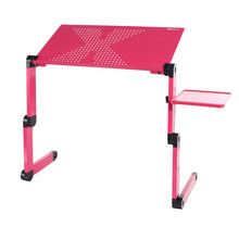 Load image into Gallery viewer, Homdox Computer Desk Portable Adjustable Foldable Laptop Notebook Lap PC Folding Desk Table Vented Stand Bed Tray -19-