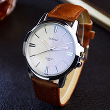 Load image into Gallery viewer, YAZOLE 2018 Fashion Quartz Watch Men Watches Top Brand Luxury Male Clock Business Mens Wrist Watch Hodinky Relogio Masculino--197--