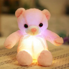 Load image into Gallery viewer, 32/50cm Big Colorful Glowing Teddy Bear Luminous Plush Toys Kawaii Light Up Led Teddy Bear Stuffed Toys Doll Kids Christmas Gift--49--