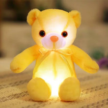 Load image into Gallery viewer, 32/50cm Big Colorful Glowing Teddy Bear Luminous Plush Toys Kawaii Light Up Led Teddy Bear Stuffed Toys Doll Kids Christmas Gift--49--