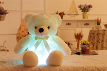 Load image into Gallery viewer, 32/50cm Big Colorful Glowing Teddy Bear Luminous Plush Toys Kawaii Light Up Led Teddy Bear Stuffed Toys Doll Kids Christmas Gift--49--