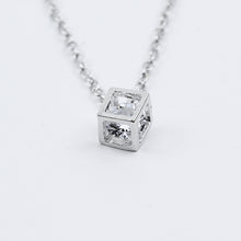 Load image into Gallery viewer, H26 Free Shipping New Fashion Heart Leaf Moon Pendant Necklace Crystal Necklace Women Holiday Beach Statement Jewelry Wholesale--161--