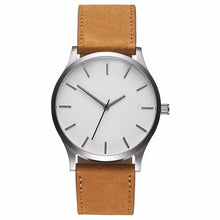 Load image into Gallery viewer, 2018 Big Dial Watches For Men Hour Mens Watches Top Brand Luxury Quartz Watch Man Leather Sport Wrist Watch Clock relogio --187--
