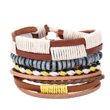 Load image into Gallery viewer, Bracelets &amp; Bangles mens leather bracelets 2018 Pulseira Masculina Jewelry Charm Bileklik Pulseiras Boyfriend Girlfriend--154--