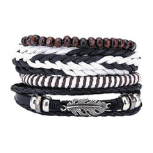 Load image into Gallery viewer, Bracelets &amp; Bangles mens leather bracelets 2018 Pulseira Masculina Jewelry Charm Bileklik Pulseiras Boyfriend Girlfriend--154--