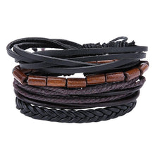 Load image into Gallery viewer, Bracelets &amp; Bangles mens leather bracelets 2018 Pulseira Masculina Jewelry Charm Bileklik Pulseiras Boyfriend Girlfriend--154--