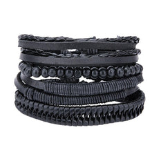 Load image into Gallery viewer, Bracelets &amp; Bangles mens leather bracelets 2018 Pulseira Masculina Jewelry Charm Bileklik Pulseiras Boyfriend Girlfriend--154--
