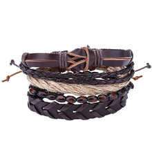 Load image into Gallery viewer, Bracelets &amp; Bangles mens leather bracelets 2018 Pulseira Masculina Jewelry Charm Bileklik Pulseiras Boyfriend Girlfriend--154--
