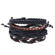 Load image into Gallery viewer, Bracelets &amp; Bangles mens leather bracelets 2018 Pulseira Masculina Jewelry Charm Bileklik Pulseiras Boyfriend Girlfriend--154--