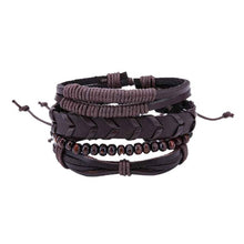 Load image into Gallery viewer, Bracelets &amp; Bangles mens leather bracelets 2018 Pulseira Masculina Jewelry Charm Bileklik Pulseiras Boyfriend Girlfriend--154--