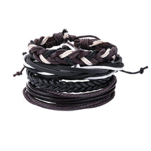 Load image into Gallery viewer, Bracelets &amp; Bangles mens leather bracelets 2018 Pulseira Masculina Jewelry Charm Bileklik Pulseiras Boyfriend Girlfriend--154--