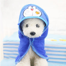 Load image into Gallery viewer, Cute Pet Dog Towel Soft Drying Bath Pet Towel For Dog Cat Hoodies Puppy Super Absorbent Bathrobes Cleaning Necessary supply ---57--