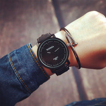 Load image into Gallery viewer, Watches Men Top Brand Luxury Retro Design PU Leather Band Analog Alloy business clock Quartz Wrist Watch relogio masculino 2018--181--