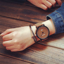 Load image into Gallery viewer, Watches Men Top Brand Luxury Retro Design PU Leather Band Analog Alloy business clock Quartz Wrist Watch relogio masculino 2018--181--
