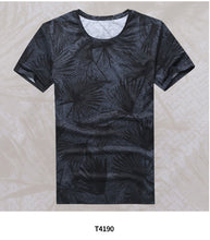 Load image into Gallery viewer, 2018 new spring men's digital printing short sleeved T-shirt cotton casual tops tees Fitness Mens T-shirt brand clothing--121--