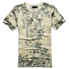 Load image into Gallery viewer, 2018 new spring men's digital printing short sleeved T-shirt cotton casual tops tees Fitness Mens T-shirt brand clothing--121--
