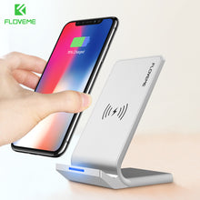 Load image into Gallery viewer, FLOVEME Universal Qi Fast Wireless Charger For iPhone X 10 8 Plus Charger USB 10W Power Charging For Samsung Galaxy S8 S9 Note 8 -5-