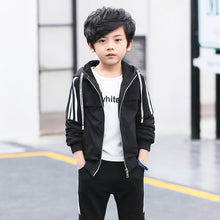 Load image into Gallery viewer, Kids Clothes Boy's Sports Set Kids Clothing Sets Boy Teenagers Sport Suit  School Kids Suit Sets Boys Jackets &amp; Pants Tracksuit --136--