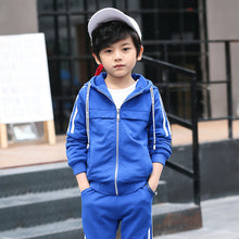 Load image into Gallery viewer, Kids Clothes Boy's Sports Set Kids Clothing Sets Boy Teenagers Sport Suit  School Kids Suit Sets Boys Jackets &amp; Pants Tracksuit --136--