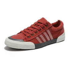 Load image into Gallery viewer, CPI Canvas Shoes Men Casual Shoes Breathable Wear-resistant Shoes Comfortable Round Toe Lace-up sneakers Flat Shoes DD-06--79--